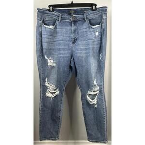 Judy Blue Boyfriend Fit Jeans Women’s Size 22W 40x29